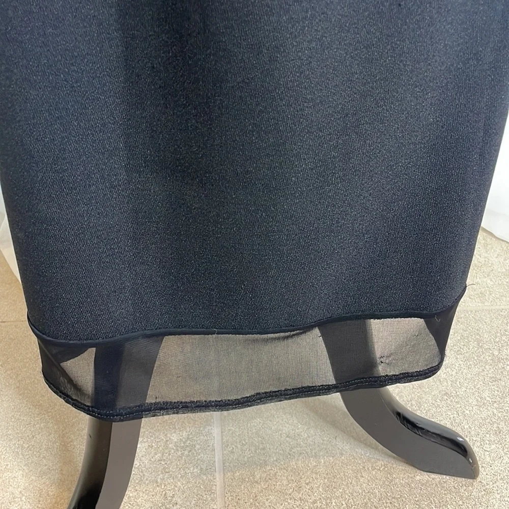 Long Black CAREN DESIREE COMPANY (CDC) Formal Dress, size 14 - Picture 4 of 6